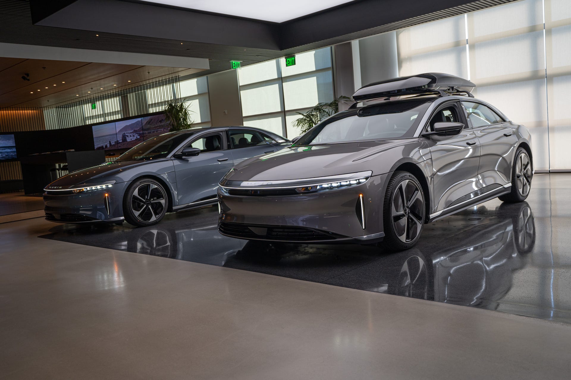 2023 Lucid Air Pure and Touring models