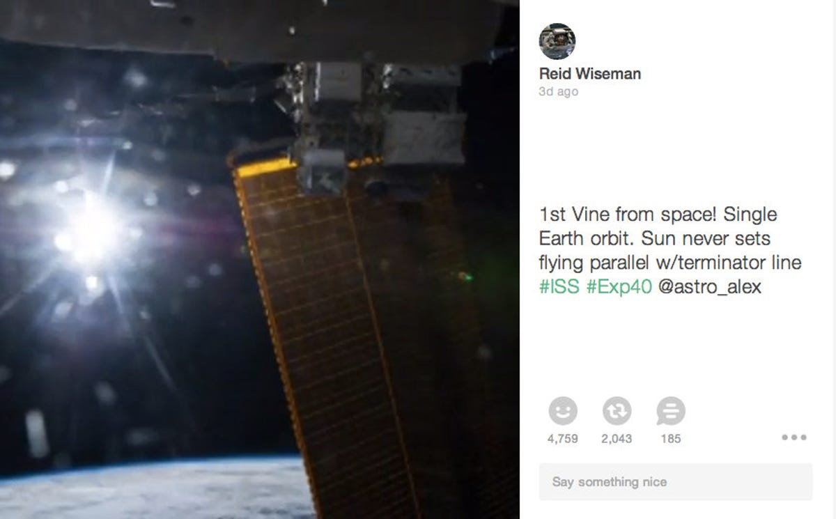 Vine from space