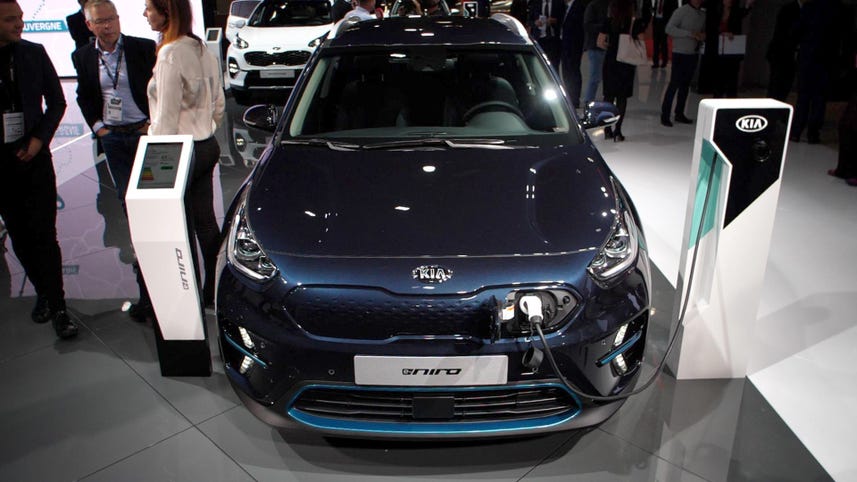 We get our first look at the Kia E-Niro in Paris