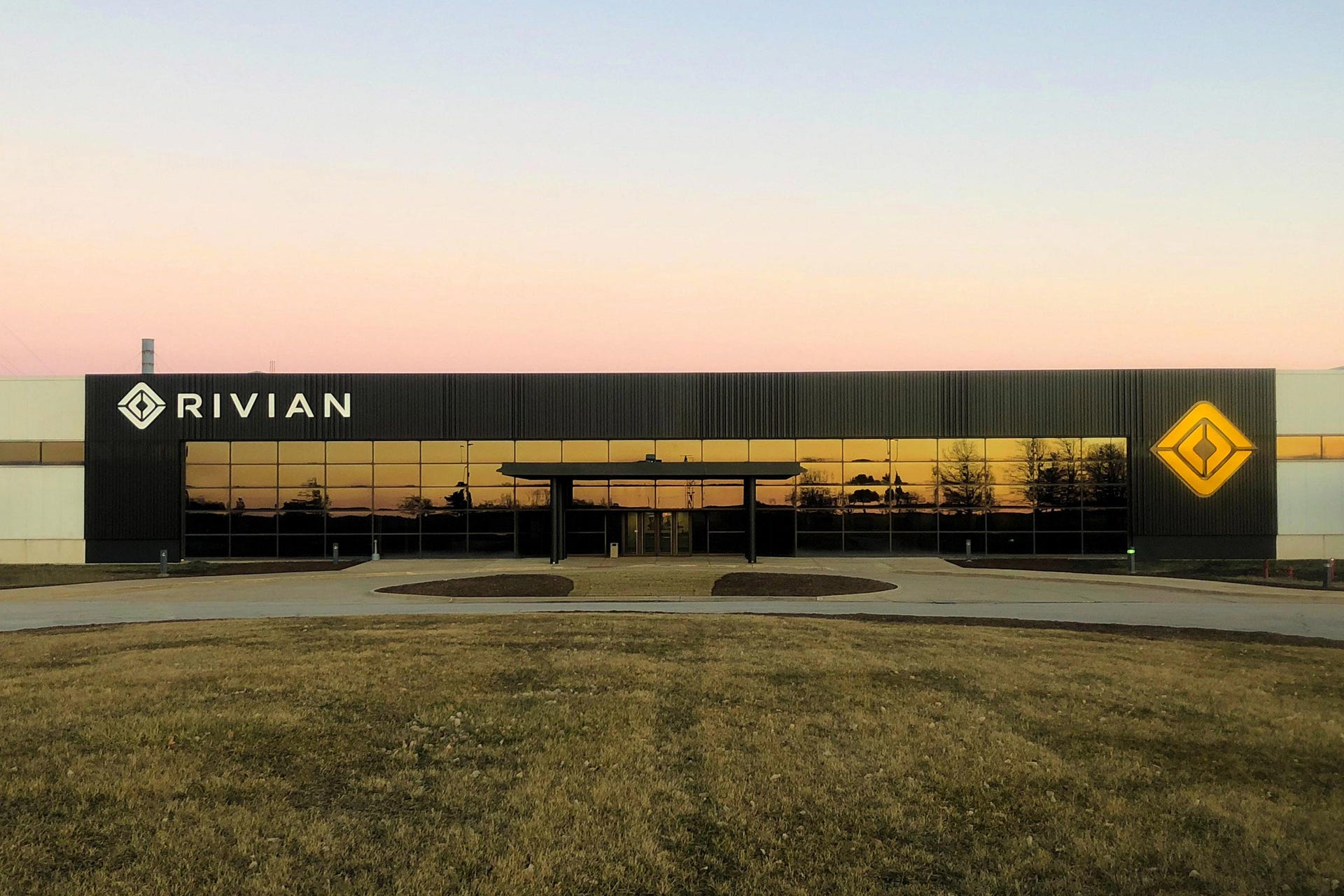 Rivian manufacturing facility in Normal, Illinois