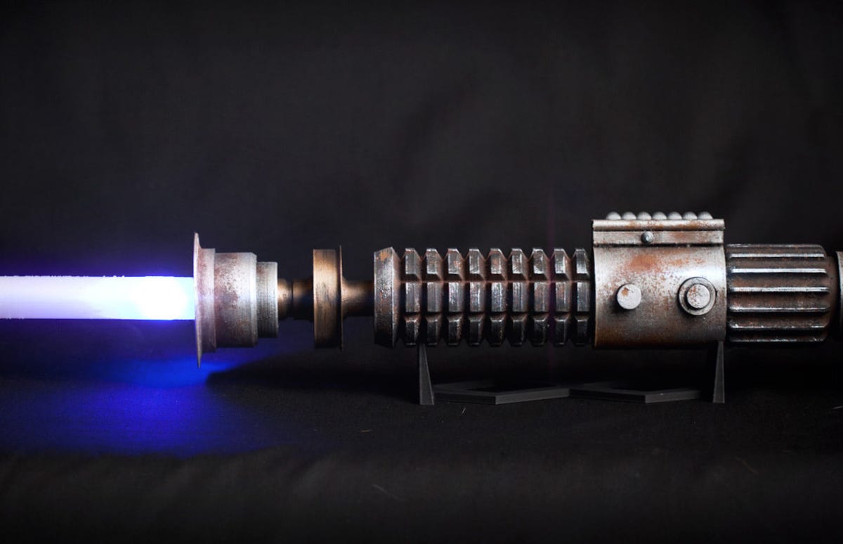 3D-printed lightsaber