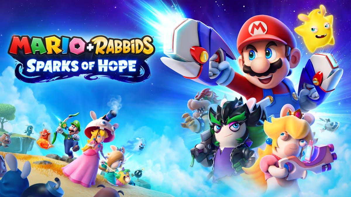 Mario + Rabbids: Sparks of Hope keyart