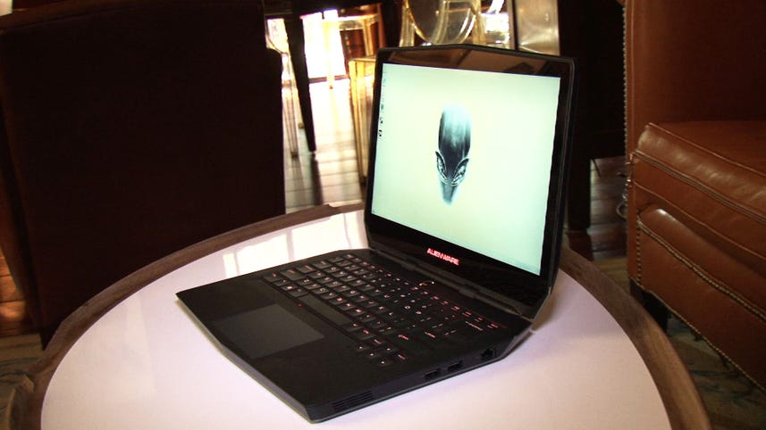 Alienware 13 gaming laptop slims down