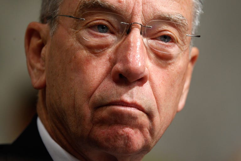 Sen. Chuck Grassley (R-Iowa) said this week he's been trying since last June to find out whether the FBI, DEA, BATFE, and other Justice Department agencies are using drones. 
