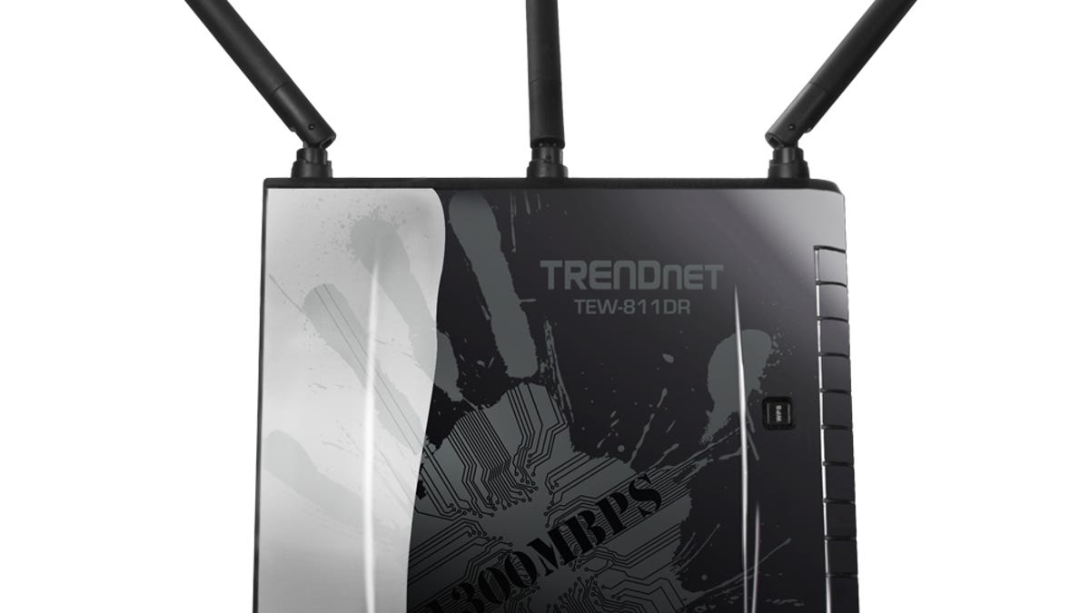 The new 802.11 AC wireless router TEW-811DR from Trendnet.