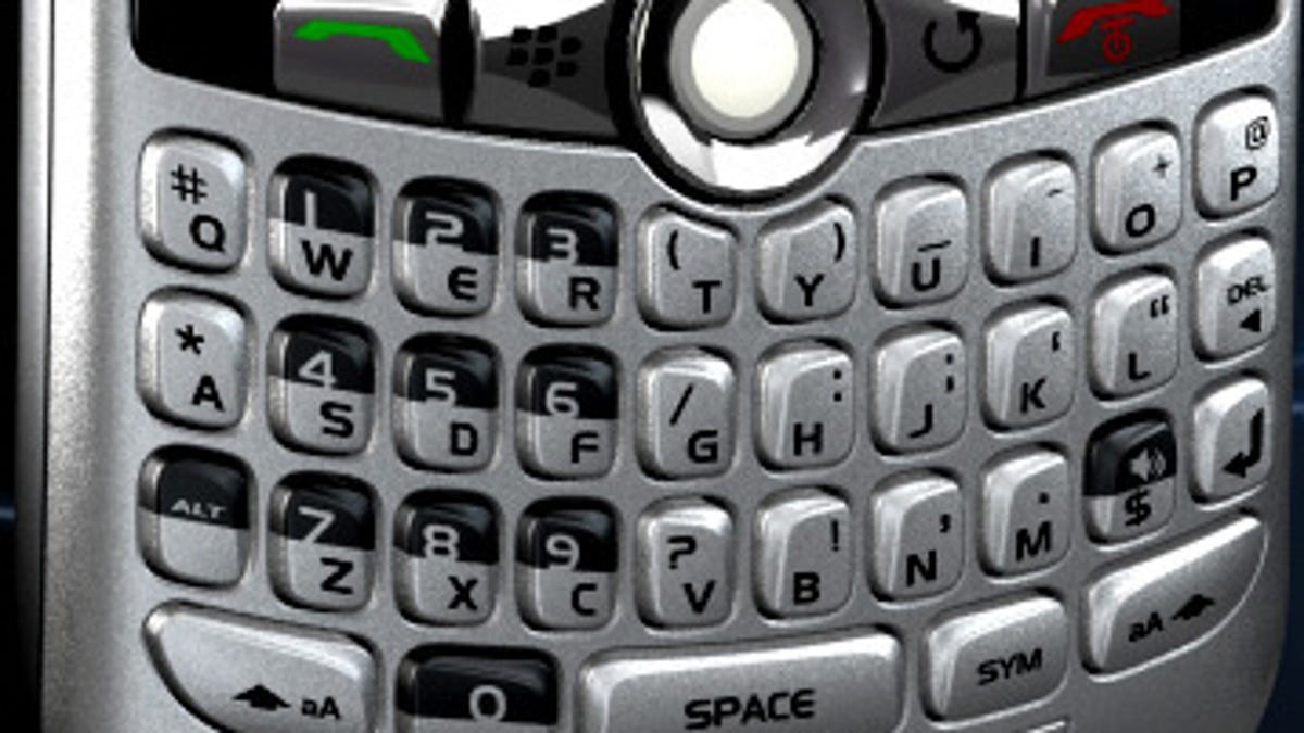 BlackBerry Curve keyboard is growing on me.