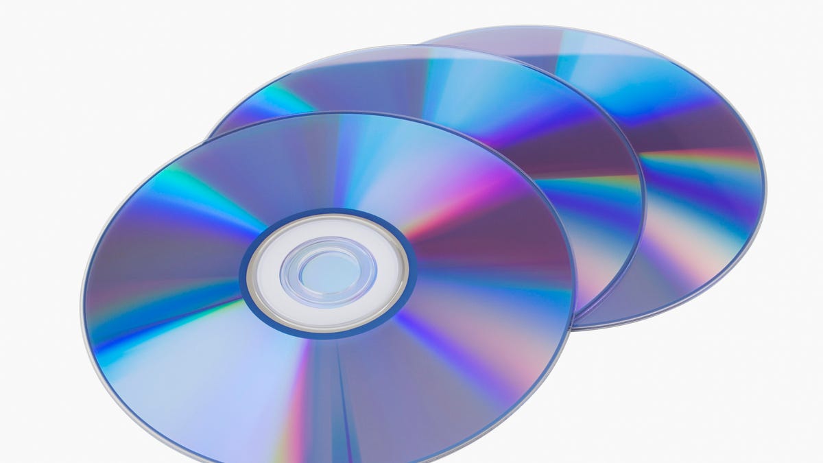 Close up of cds