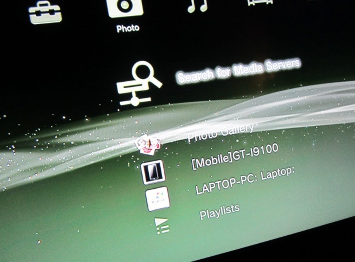 How to stream media from your Samsung Galaxy S2 to your PS3: step 3.1