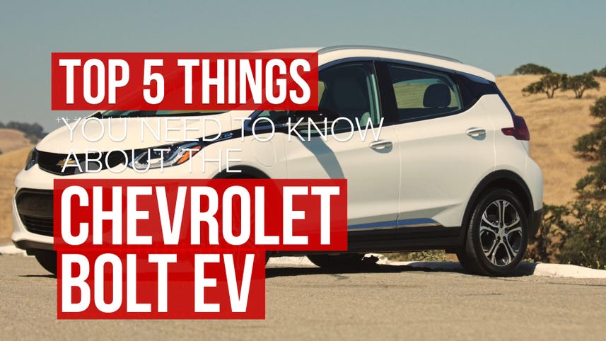 Five things to know about the pure electric Chevrolet Bolt