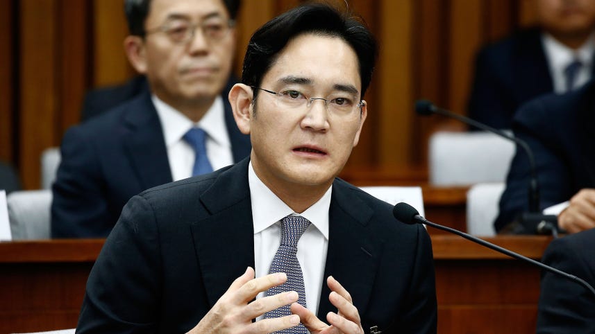 Samsung's leader arrested