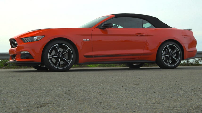 Activating burnout mode in the 2016 Ford Mustang GT