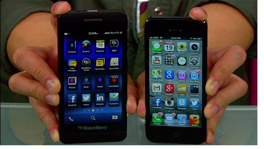 Blackberry Z10 vs. Apple iPhone 5