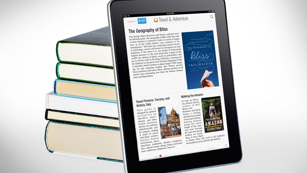 Flipboard now supports iBooks.