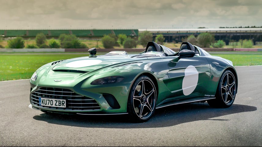 The Aston Martin V12 Speedster is the coolest way to get flies in your face