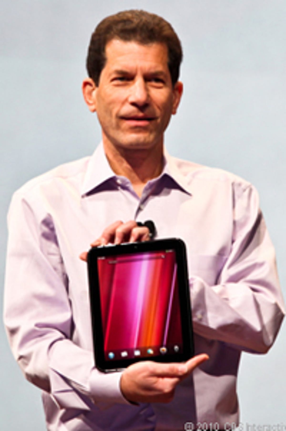 HP's Jon Rubinstein and the TouchPad tablet.