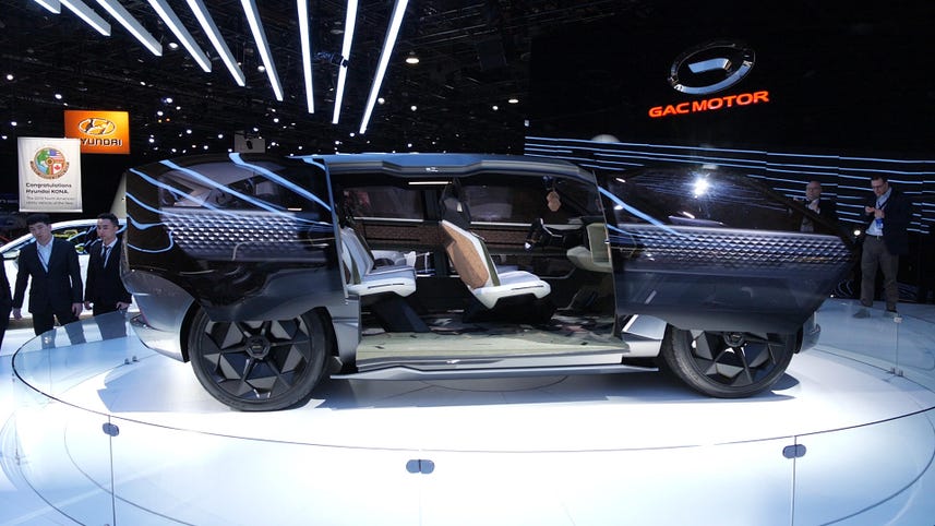 Chinese automaker GAC shows off Entranze concept in Detroit