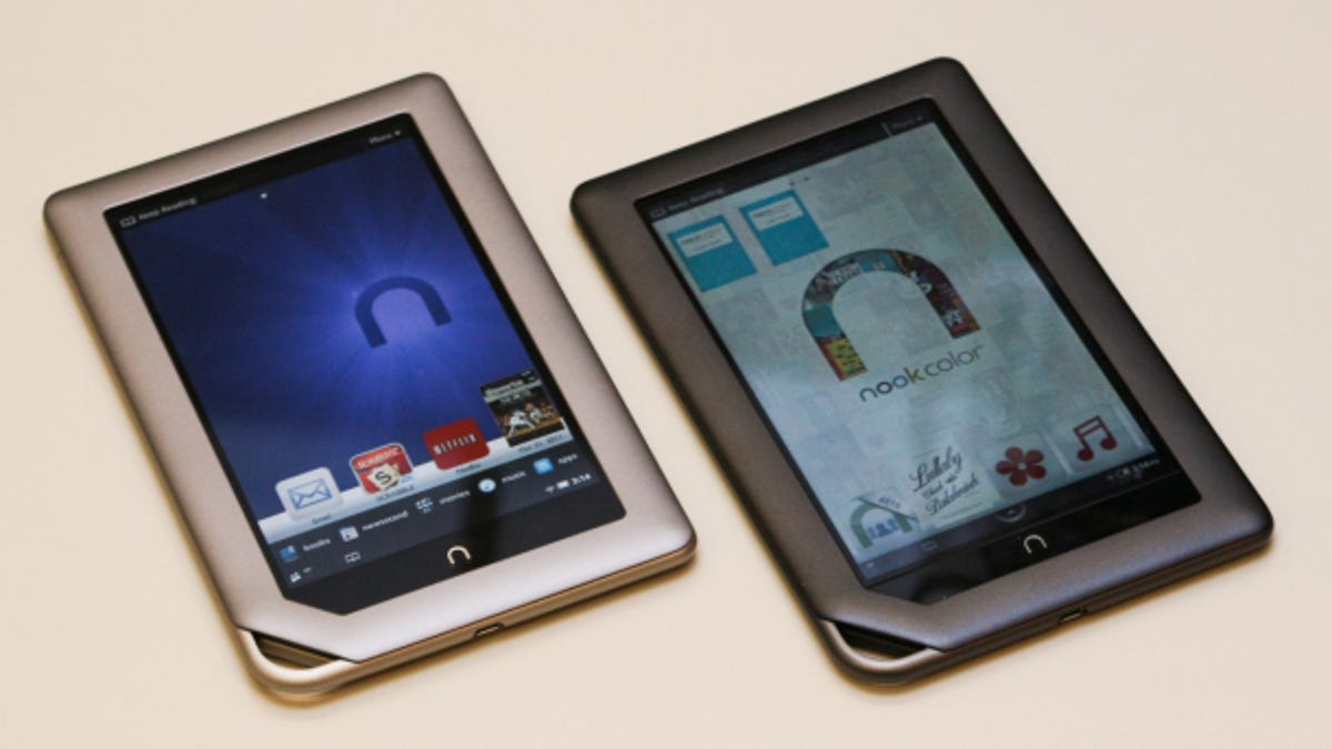 Barnes & Noble's Nook devices.