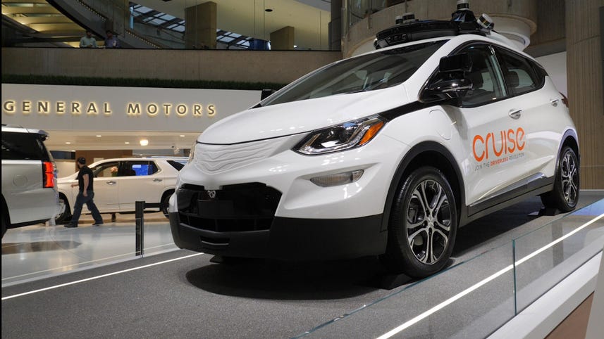 GM shows off its autonomus future with the Cruise AV
