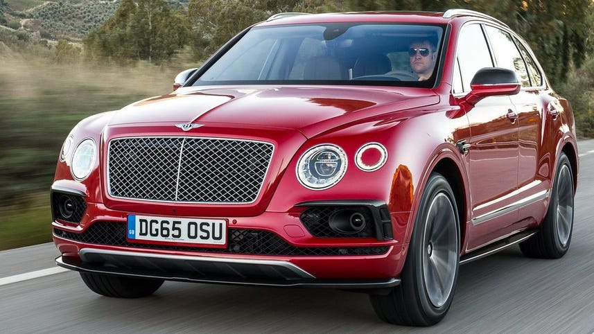 The Bentley Bentayga is like an SUV but faster