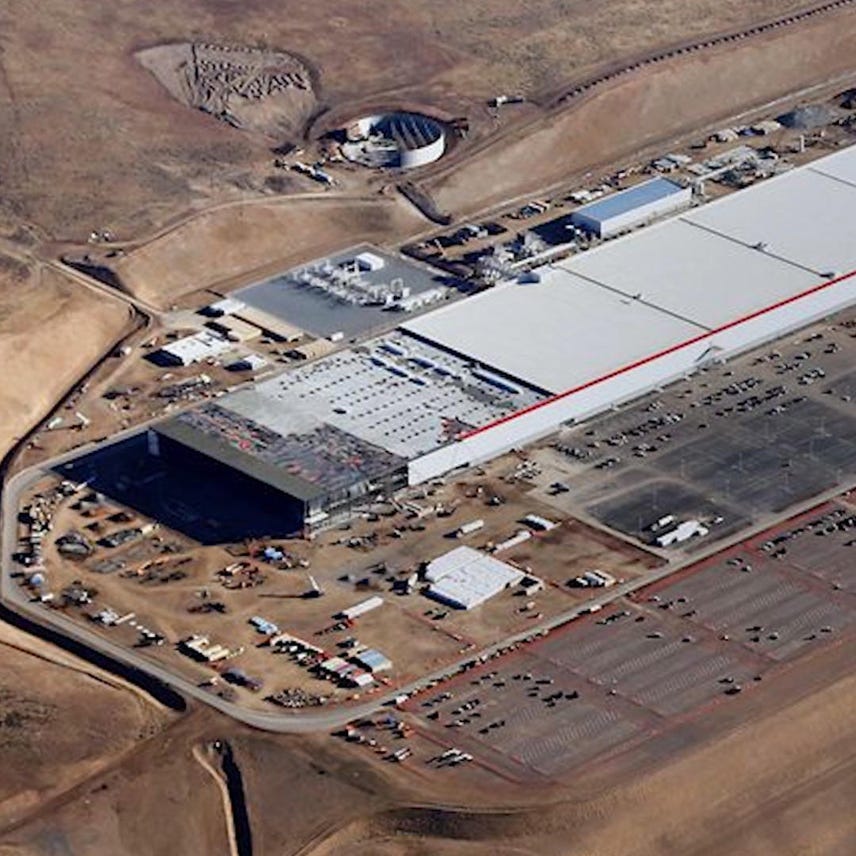 Inside Tesla's Gigafactory 1