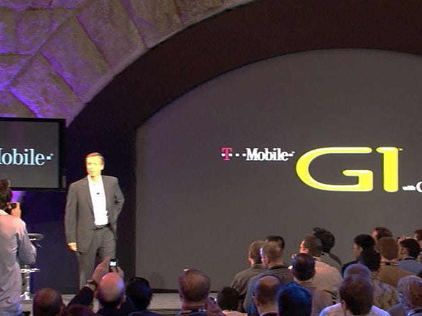 T-Mobile launches G1, first Google Android phone