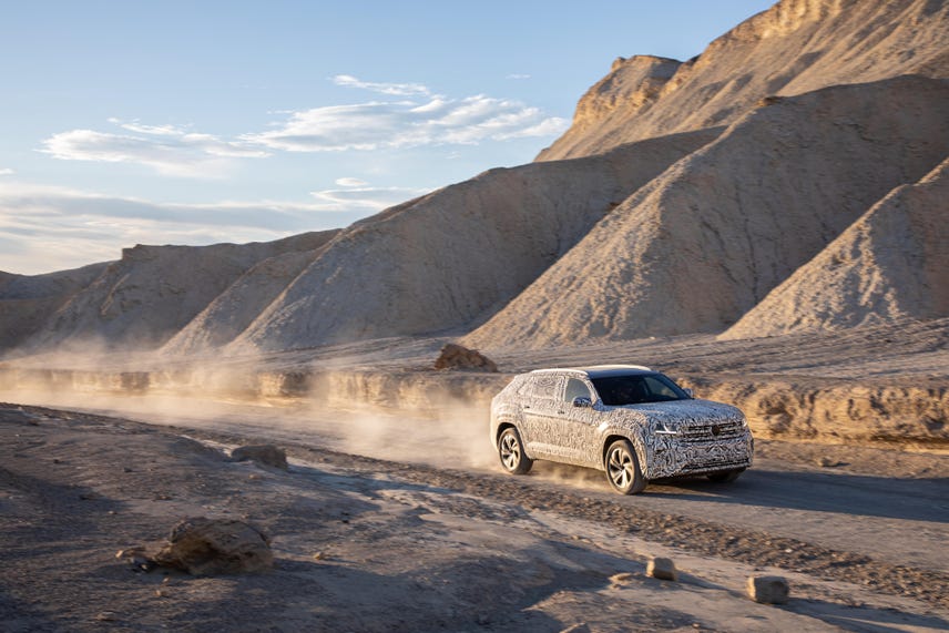 2020 VW Atlas Cross Sport goes to Death Valley