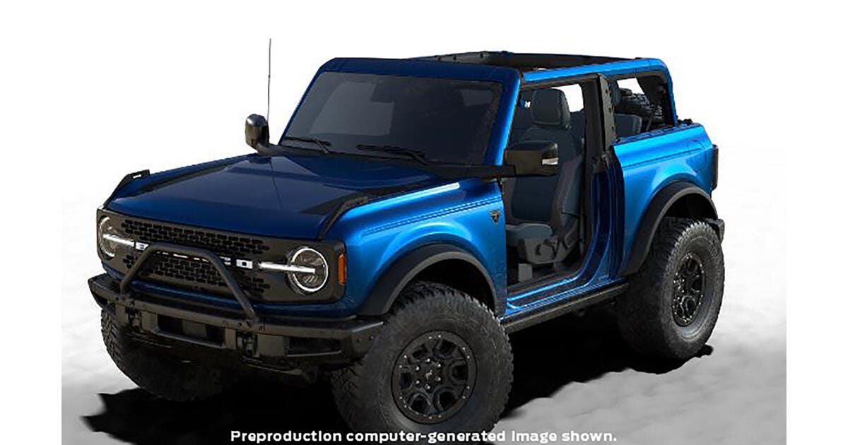 blue cruise ford bronco
