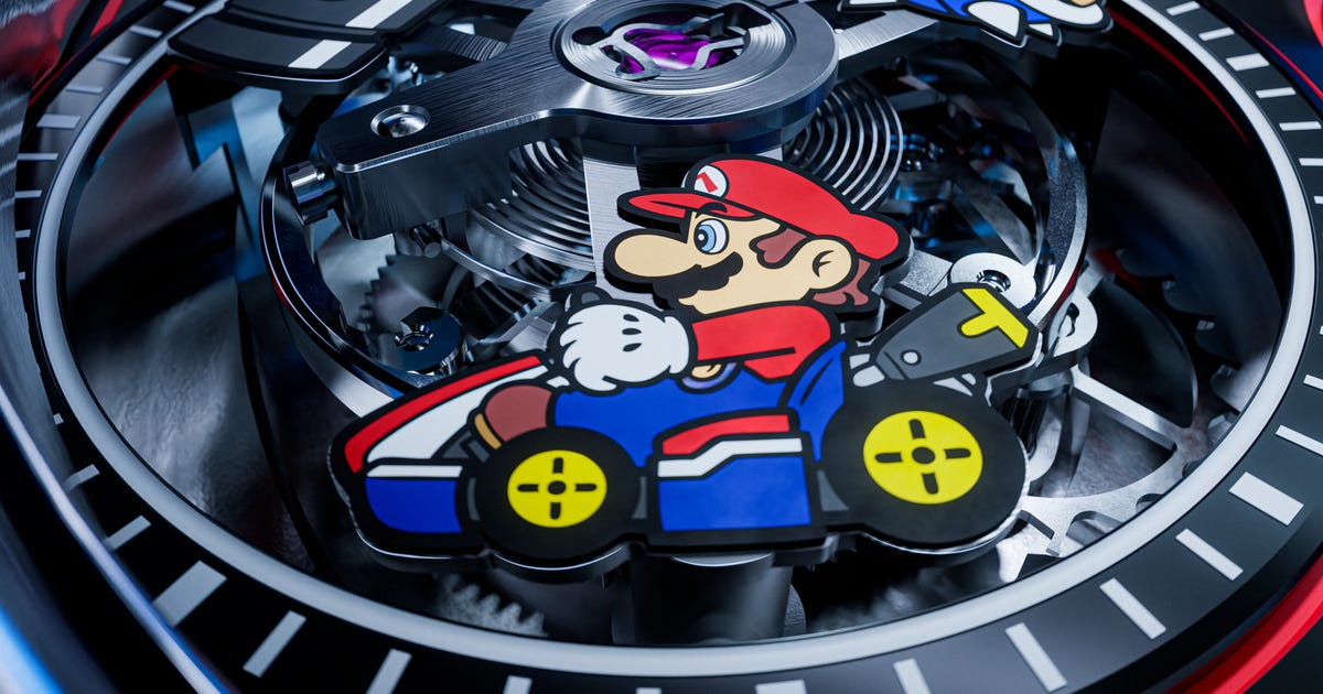 Here’s the $25,000 Mario Kart Watch from TAG Heuer