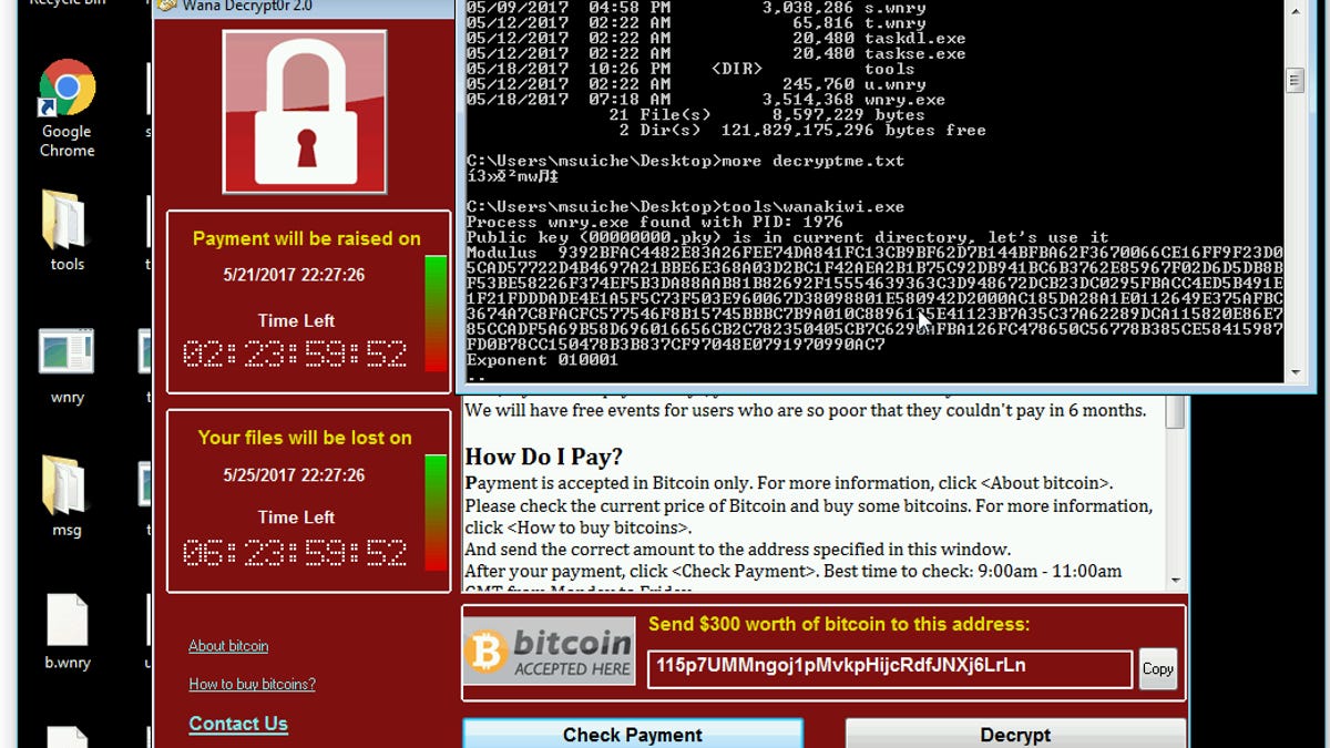 French researchers released WanaKiwi to try to help WannaCry victims.