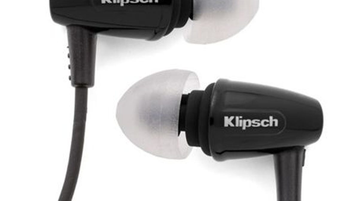Klipsch earbuds for $15? I&apos;ll take two pair, please.