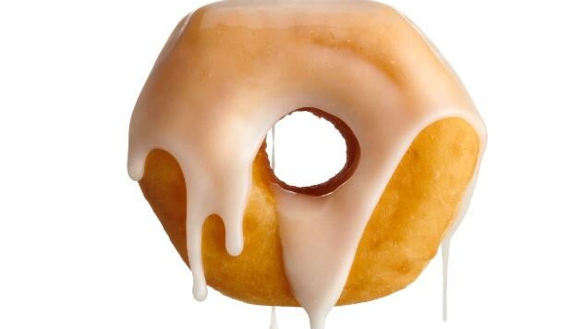 a Shipley glazed donut