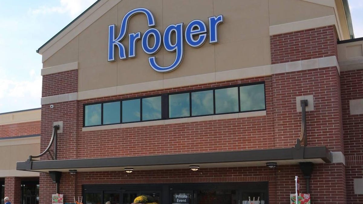 A Kroger storefront