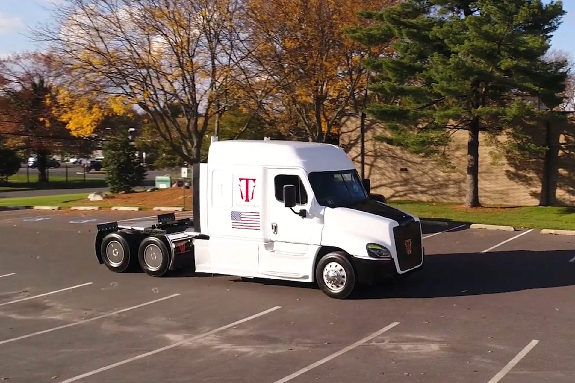 Triton-EV Semi Truck - hydrogen fuel-cell