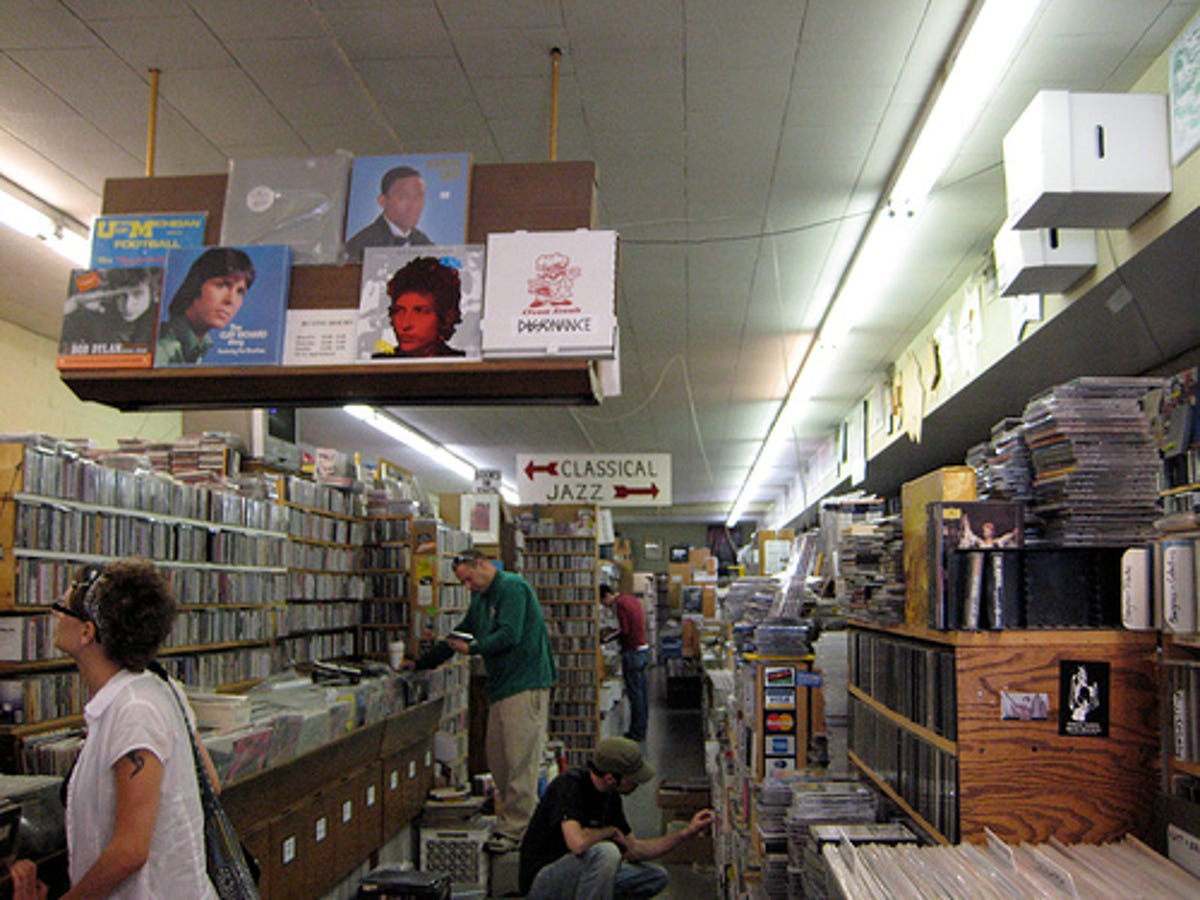 Photo of Encore music store in Ann Arbor, MI.