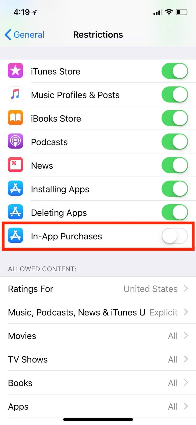 Surprising Fortnite bill? How to stop your kid from making iOS in-app purchases