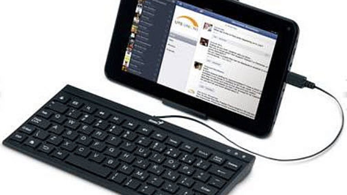 The LuxePad A110 wired keyboard sells for just $20.