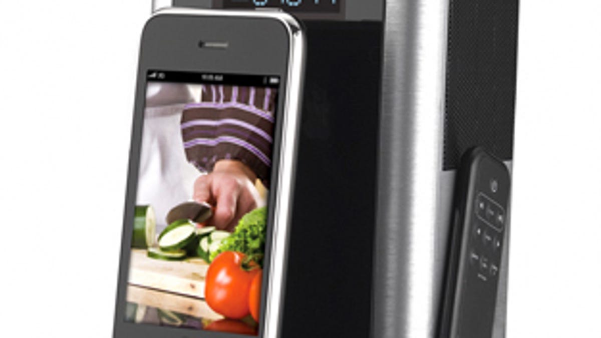 Sing out loud while cooking with the iHome iP39.