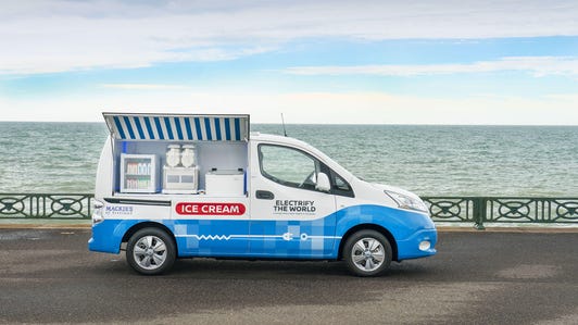 Nissan Zero Emissions Ice Cream Truck