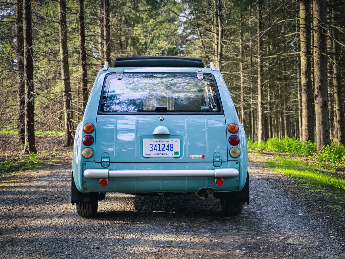 1989 Nissan Pao - rear view