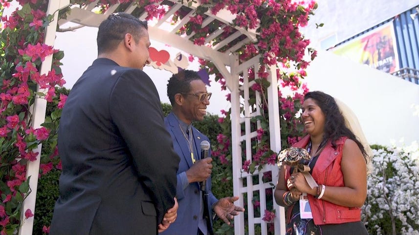 Orlando Jones gets ordained, marries geeks at Comic-Con