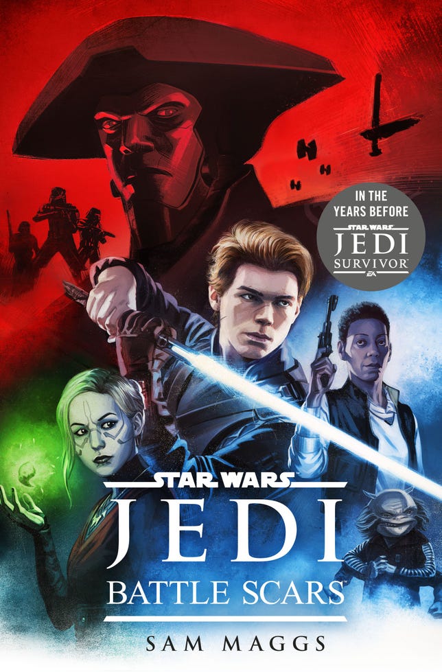 Star Wars: Jedi Battle Scars cover