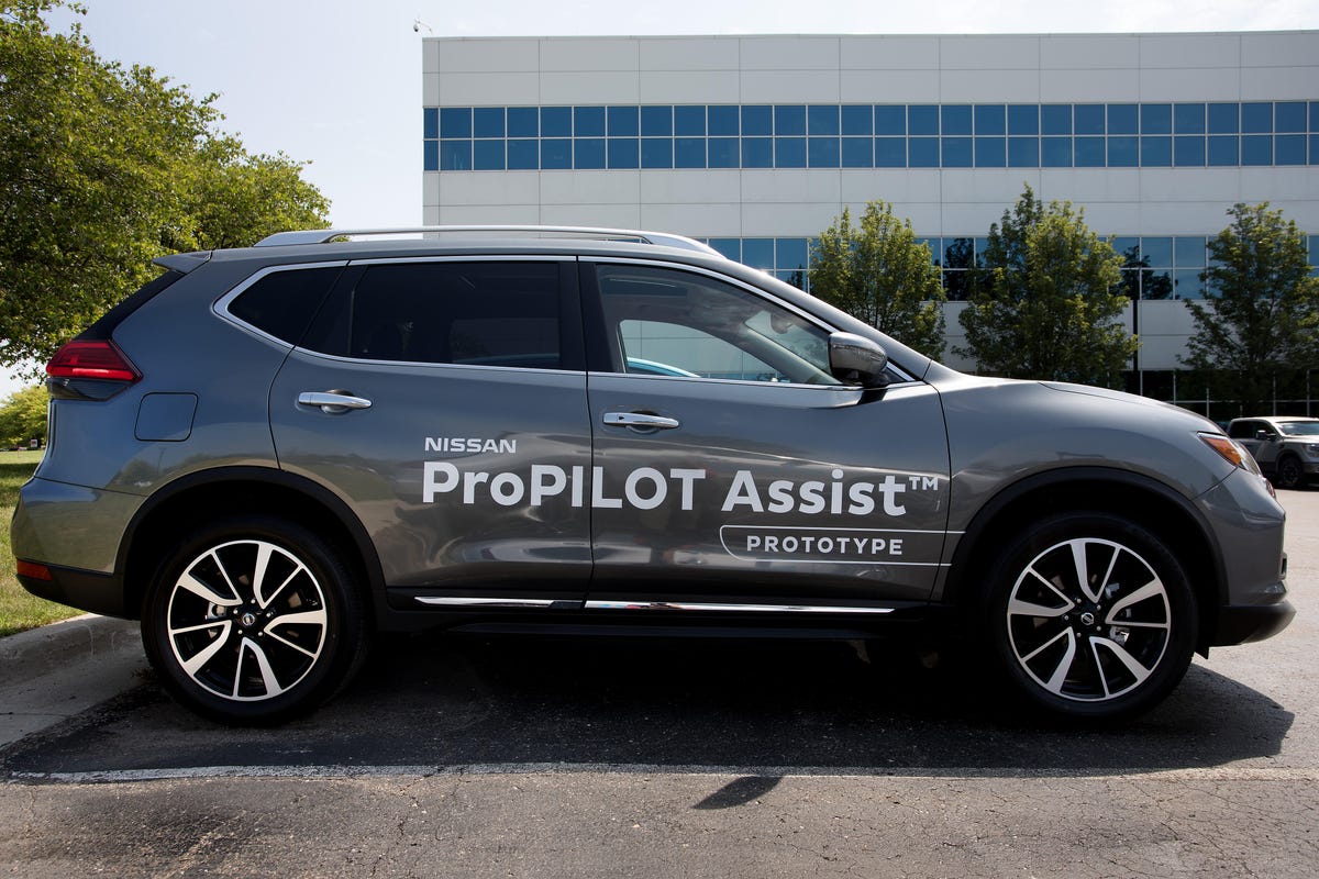 Nissan ProPilot Assist prototype drive