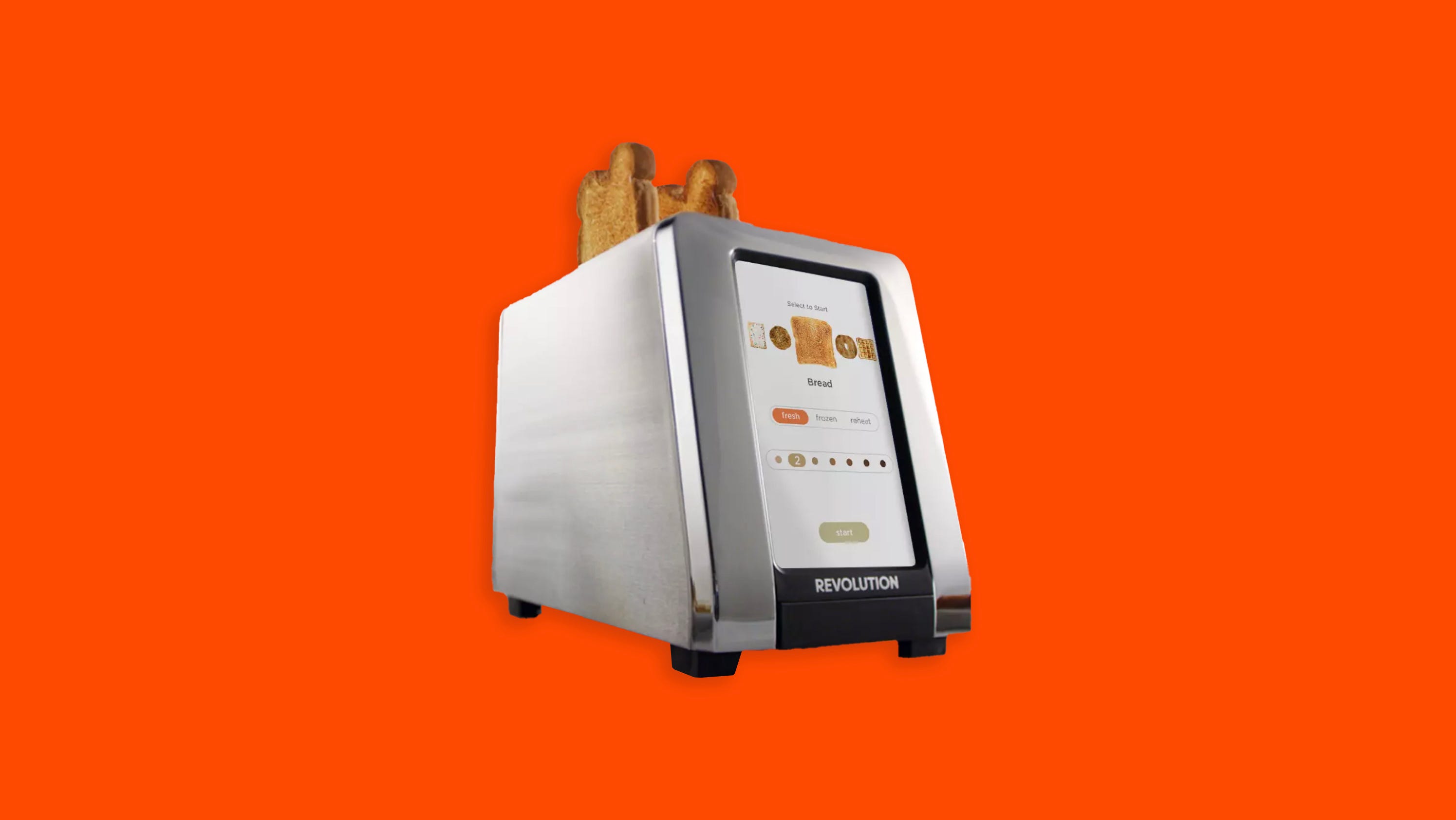 Revolution R270 Touchscreen 2-Slice Toaster w/ Panini Press