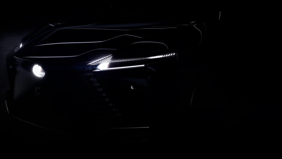 Electric Lexus concept teaser