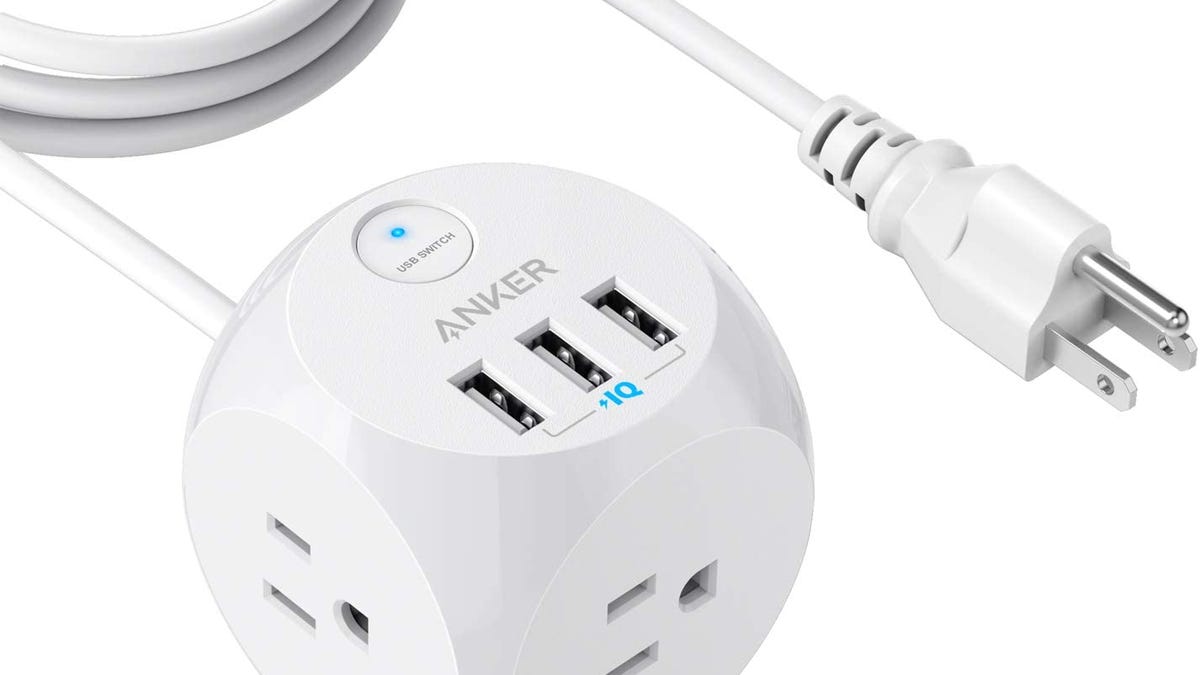 prioritet Effektivitet mor Charge Up to 6 of Your Devices Faster With This $20 Anker Power Strip - CNET