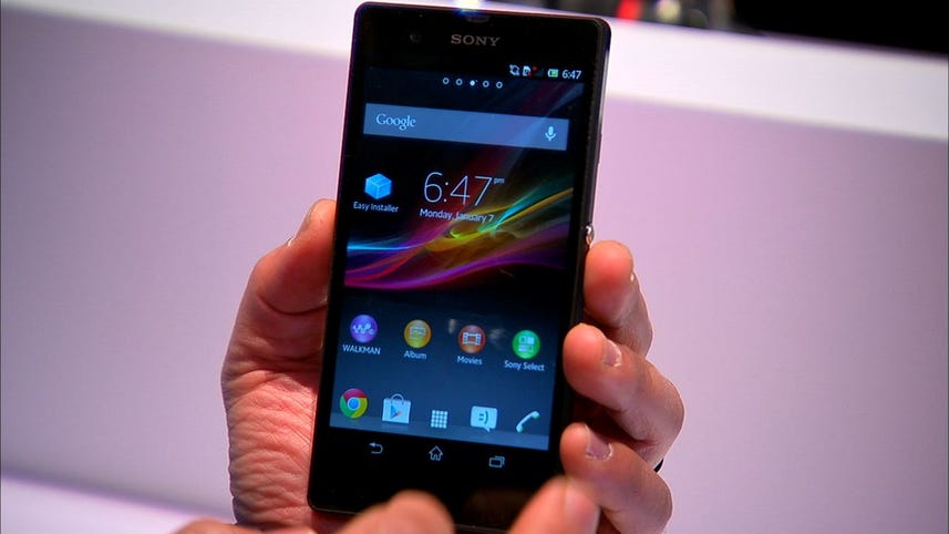 A look at Sony's premium high-end Xperia Z
