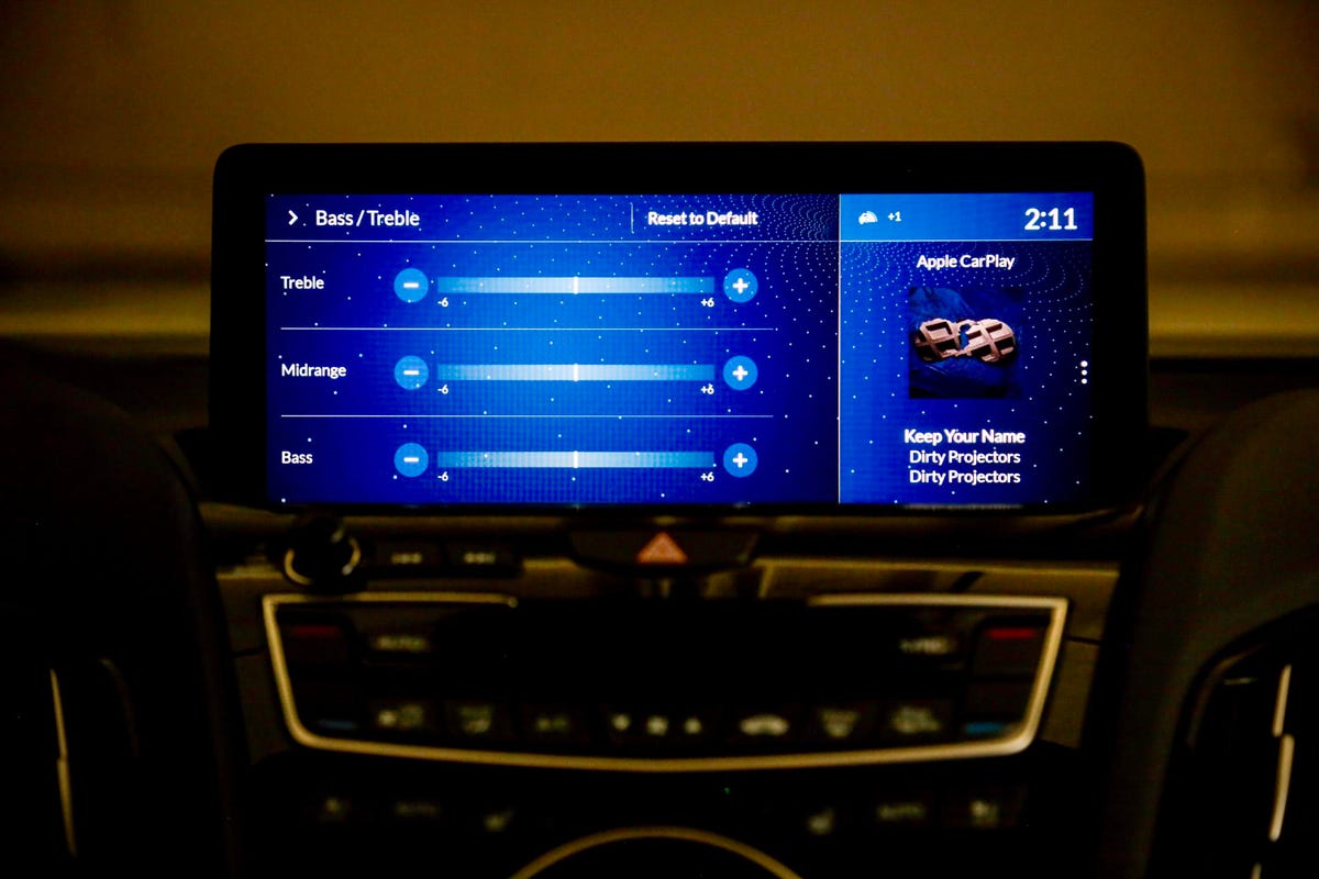 Acura RDX ELS Audio Equalizer Settings
