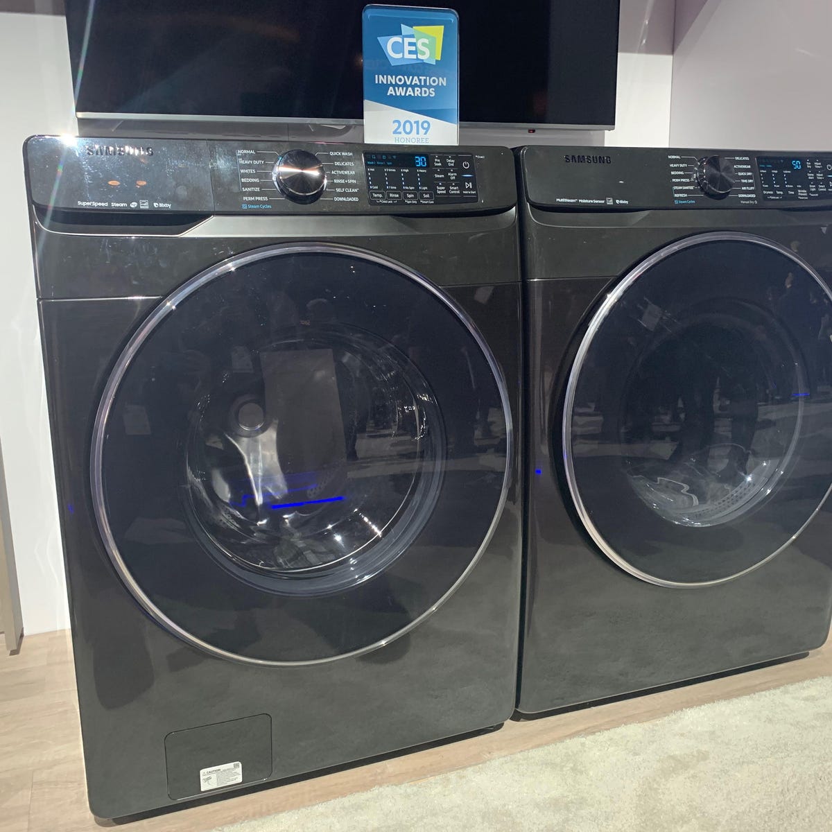 Samsung's smart washer/dryer lets you pick when you want the cycle to end -  CNET