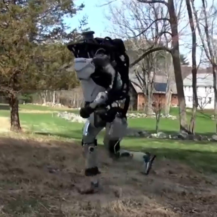 Atlas the robot can run