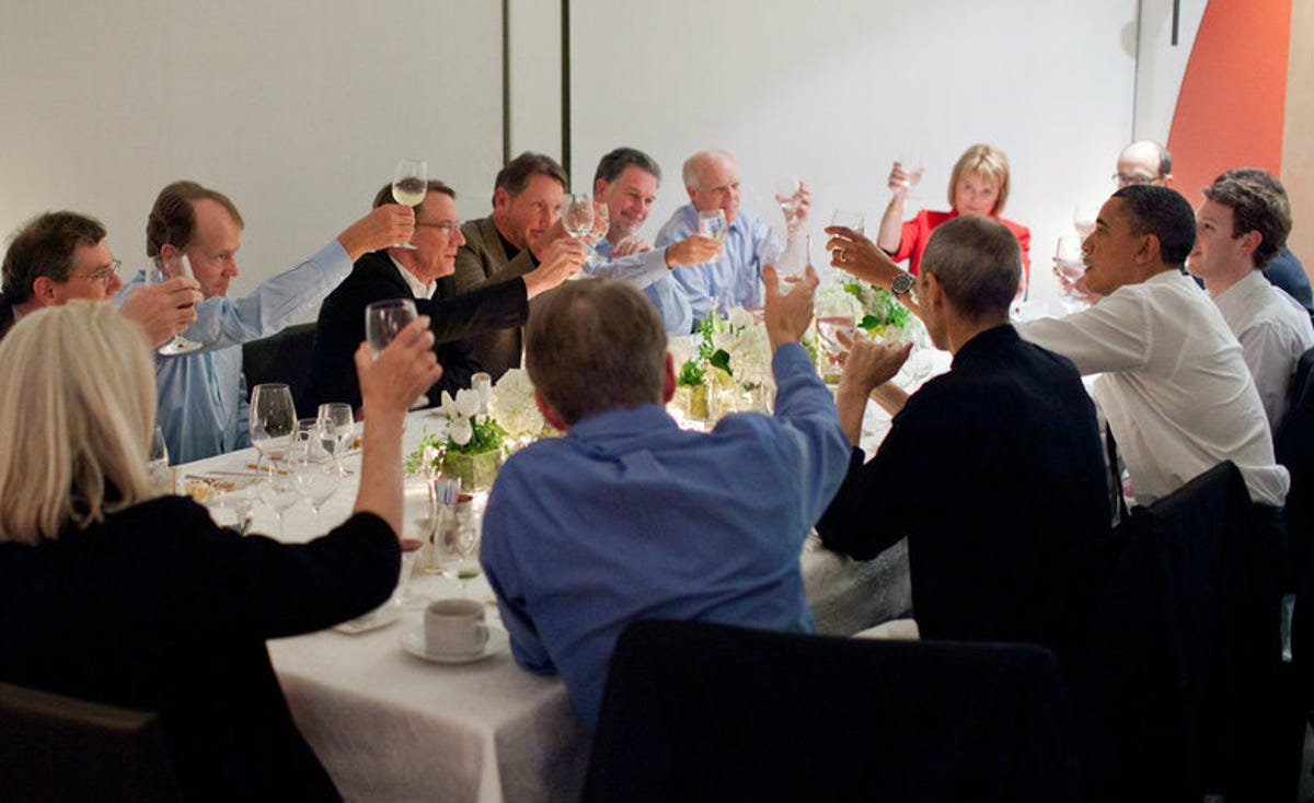 Obama dinner with tech execs